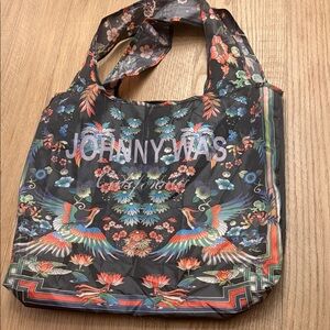 Johnny Was Multicolor Floral Tote